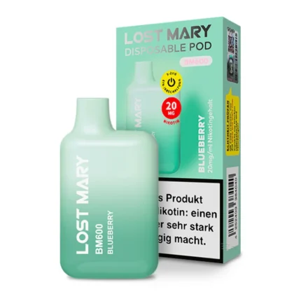Lost Mary BM600 - Blueberry 20mg Nikotin