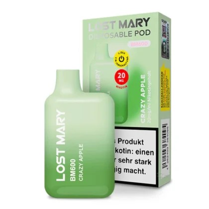 Lost Mary BM600 - Double Apple 20mg Nikotin