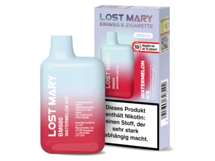 Lost Mary BM600 - Red Apple Ice 20mg Nikotin